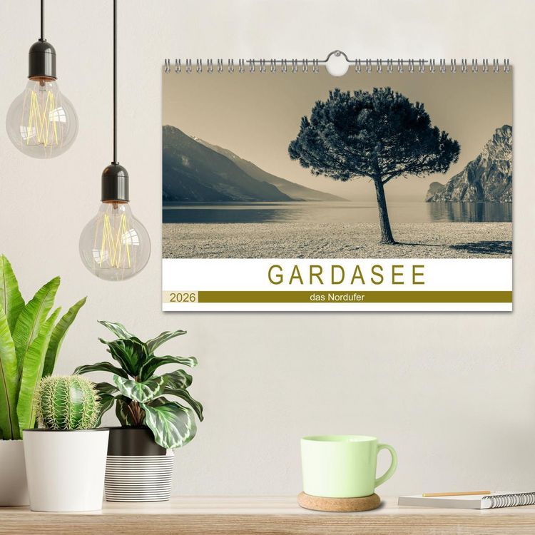 Produktbild: GARDASEE - das Nordufer (Wandkalender 2026 DIN A4 quer), CALVENDO Monatskalender