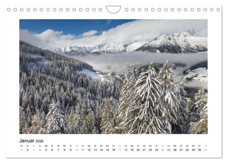 Produktbild: Sehnsucht nach S&uuml;dtirol (Wandkalender 2026 DIN A4 quer), CALVENDO Monatskalender