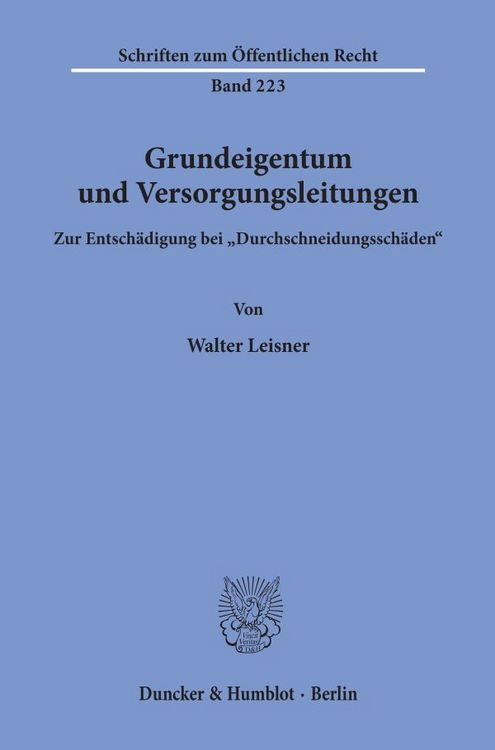 Produktbild: Grundeigentum und Versorgungsleitungen.