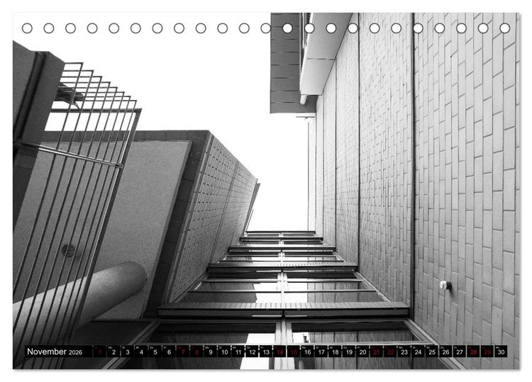 Produktbild: fine Art - Architektur (Tischkalender 2026 DIN A5 quer), CALVENDO Monatskalender