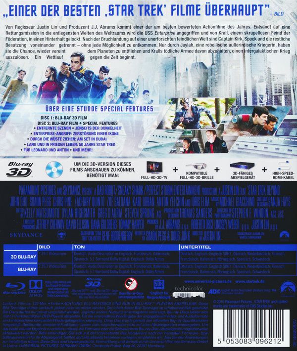 Produktbild: Star Trek 13 - Beyond (inkl. 2D-Version)