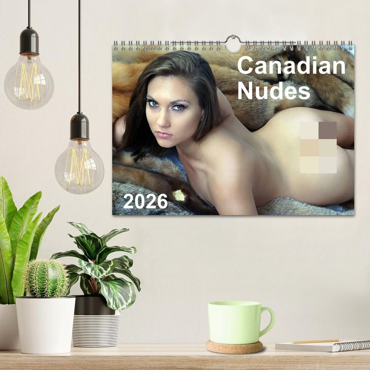 Produktbild: Canadian Nudes 2026 (Wall Calendar 2026 DIN A4 landscape), CALVENDO 12 Month Wall Calendar