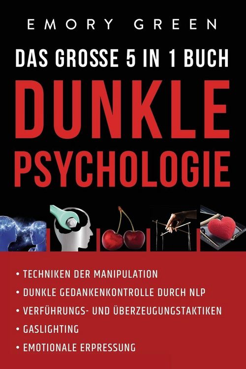 Produktbild: Dunkle Psychologie - Das gro&szlig;e 5 in 1 Buch