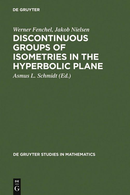 Produktbild: Discontinuous Groups of Isometries in the Hyperbolic Plane