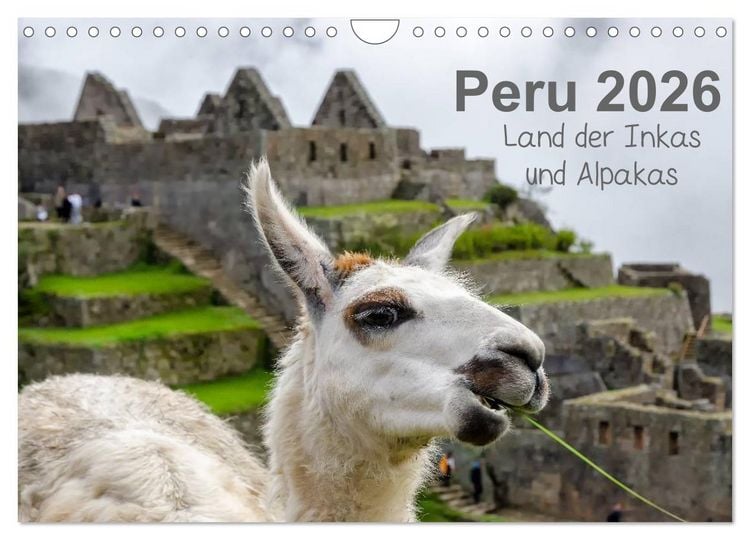 Produktbild: Peru - Land der Inkas und Alpakas (Wandkalender 2026 DIN A4 quer), CALVENDO Monatskalender