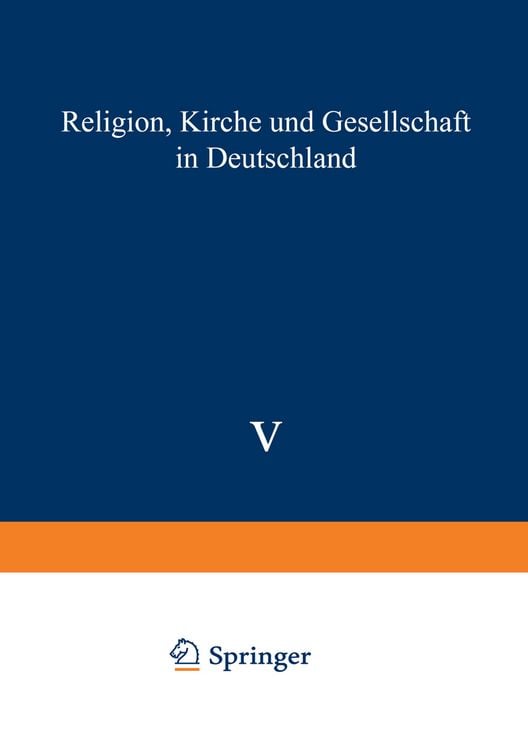 Produktbild: Religion, Kirche und Gesellschaft in Deutschland