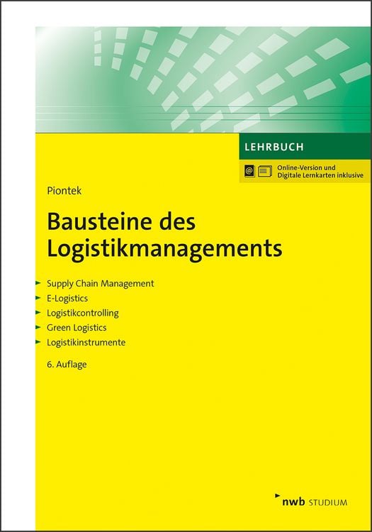 Bild vom Artikel Bausteine des Logistikmanagements vom Autor Jochem Piontek
