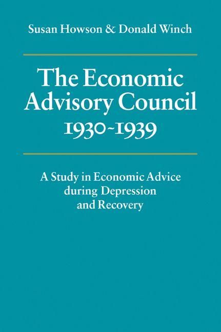 Produktbild: The Economic Advisory Council, 1930 1939
