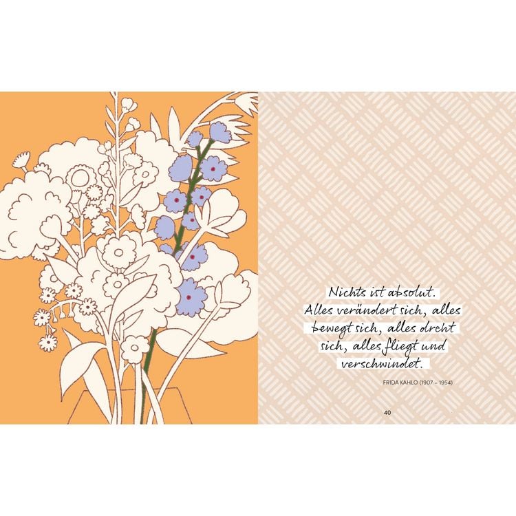 Produktbild: Flow&reg; Ausmalbuch. Floral Edition