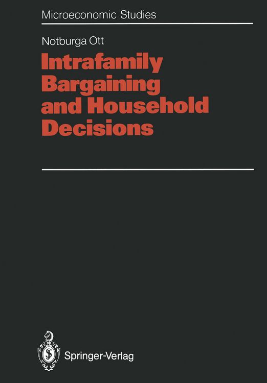Produktbild: Intrafamily Bargaining and Household Decisions