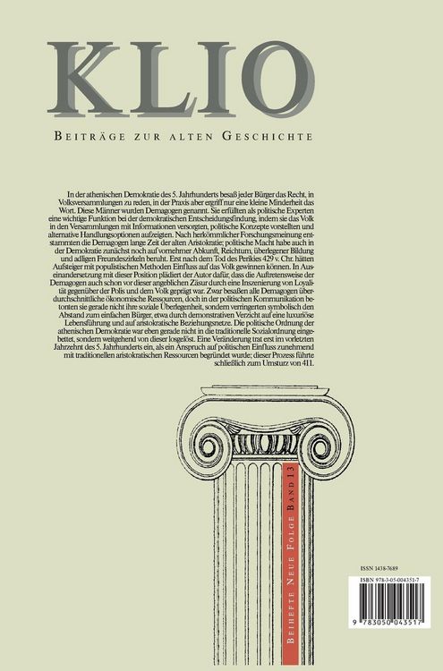 Produktbild: Die Demagogen und das Volk