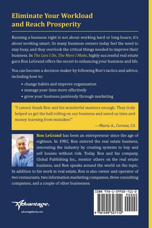 Produktbild: The Less I Do, The More I Make