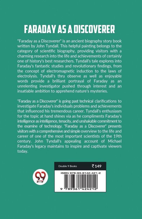 Produktbild: Faraday as a Discoverer
