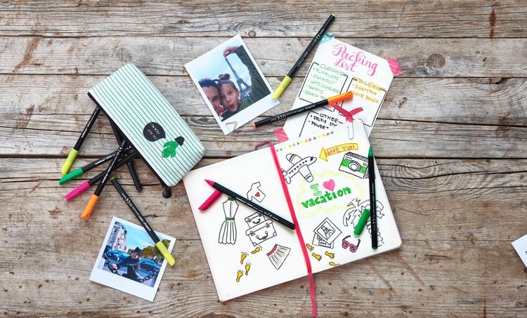 Produktbild: edding Fasermaler Color Pen 10er Set