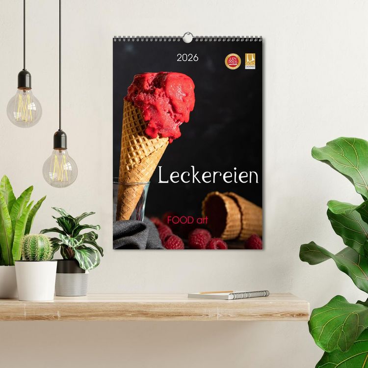 Produktbild: Leckereien - Food art (Wandkalender 2026 DIN A3 hoch), CALVENDO Monatskalender