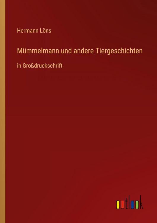 Produktbild: M&uuml;mmelmann und andere Tiergeschichten