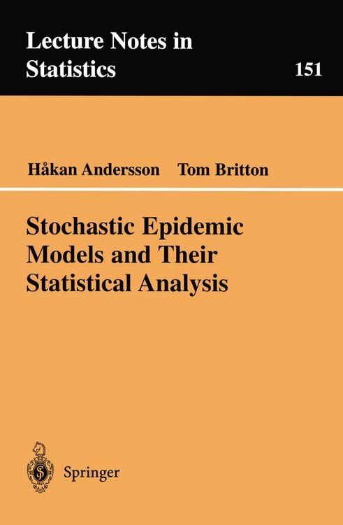 Produktbild: Stochastic Epidemic Models and Their Statistical Analysis