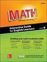 Produktbild: Glencoe Math, Course 2, Interactive Guide for English Learners, Student Edition