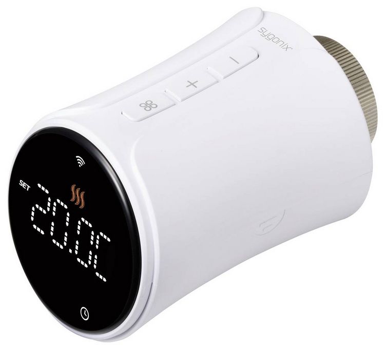 Produktbild: Sygonix SY-6752918 Funk-Heizk&ouml;rperthermostat elektronisch 5 bis 35&deg;C