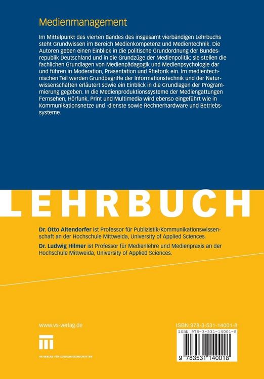 Produktbild: Medienmanagement