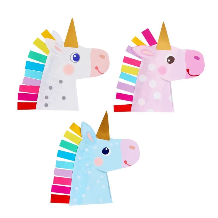 Produktbild: HABA 2013217 - SachenMacher DIY: Erstes Schneiden Regenbogen-Einh&ouml;rner, Erstes Basteln