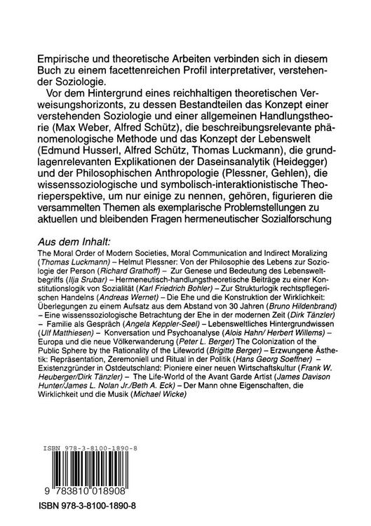 Produktbild: Konfigurationen Lebensweltlicher Strukturph&auml;nomene