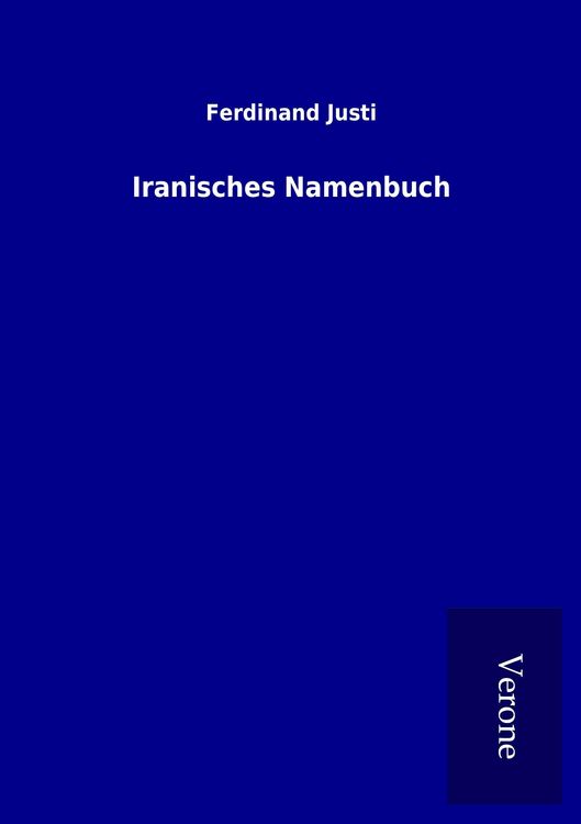 Produktbild: Iranisches Namenbuch
