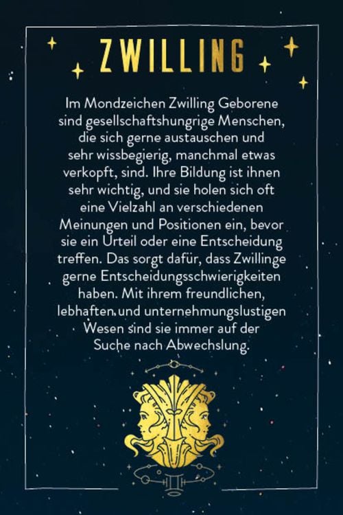 Produktbild: Karten-Box: Mondlicht