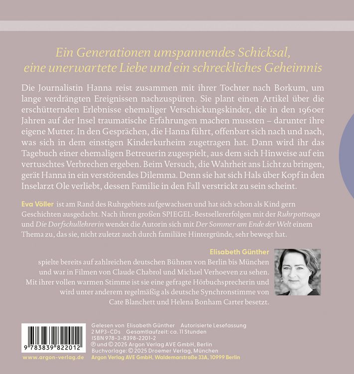 Produktbild: Der Sommer am Ende der Welt