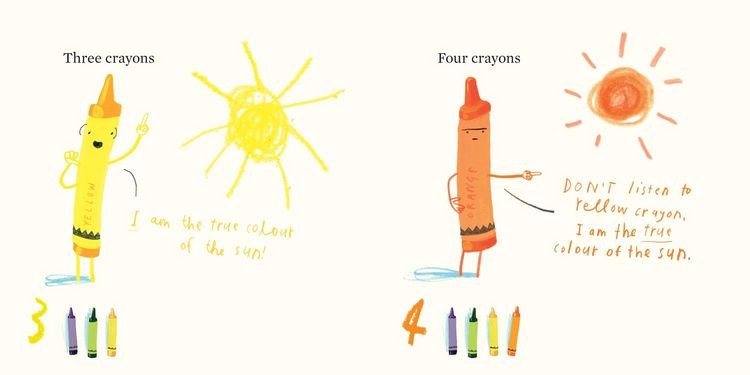 Produktbild: The Crayons' Book of Numbers