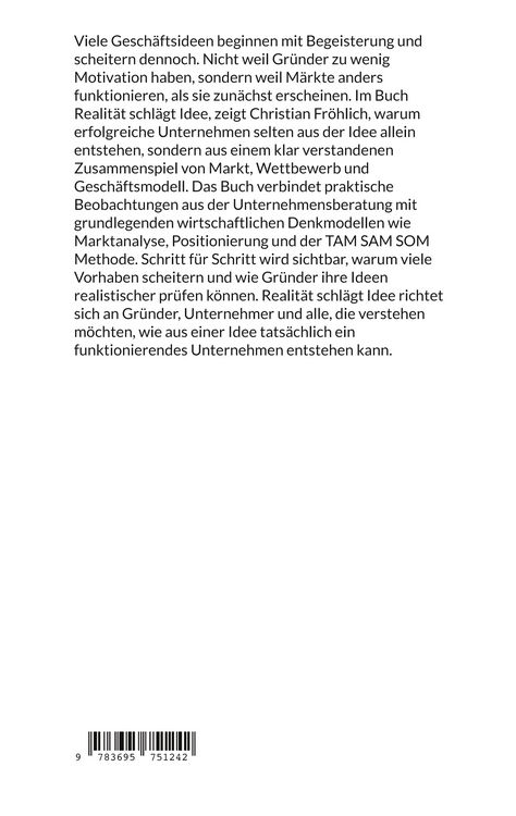Produktbild: Realit&auml;t schl&auml;gt Idee