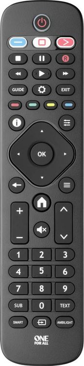 Produktbild: One For All Philips 2.0 Philips Fernbedienung Schwarz