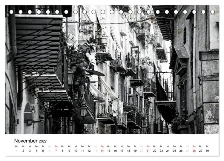 Produktbild: Silberstein portr&auml;tiert Palermo (Tischkalender 2027 DIN A5 quer), CALVENDO Monatskalender