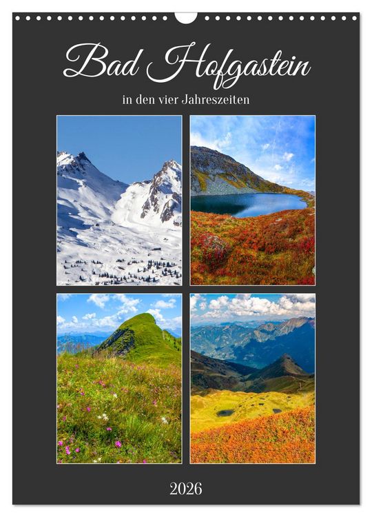 Produktbild: Bad Hofgastein (Wandkalender 2026 DIN A3 hoch), CALVENDO Monatskalender