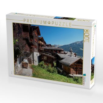 Produktbild: CALVENDO Puzzle Grimentz | 1000 Teile Lege-Gr&ouml;&szlig;e 64x48cm Foto-Puzzle f&uuml;r gl&uuml;ckliche Stunden