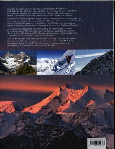 Produktbild: Die Viertausender der Schweiz Les cimes plus hautes de Suisse I quattromila delle Alpi Svizzere The highest peaks of Switzerland