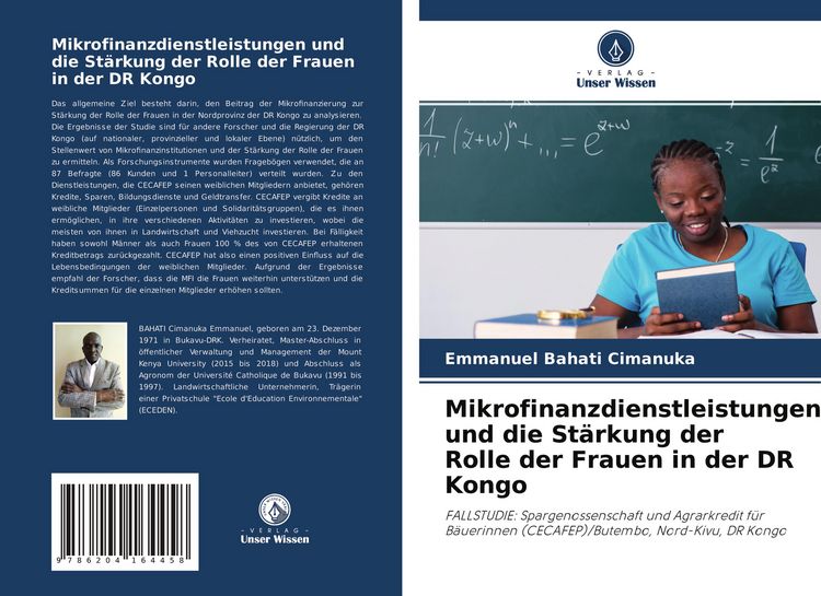 Produktbild: Mikrofinanzdienstleistungen und die St&auml;rkung der Rolle der Frauen in der DR Kongo
