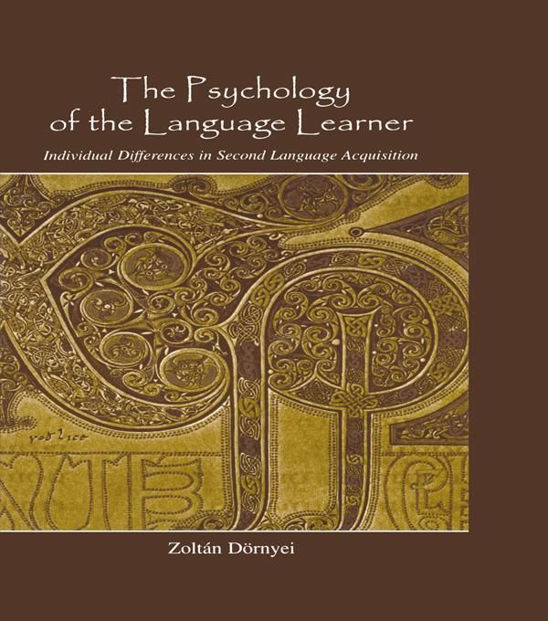 Produktbild: The Psychology of the Language Learner