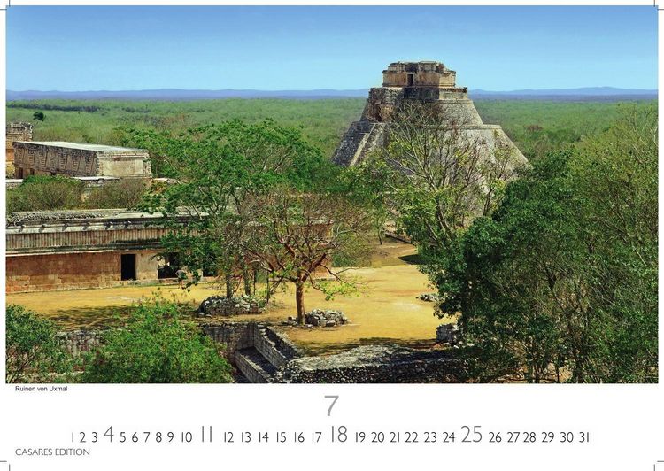 Produktbild: Mexico Kalender 2027 &ndash; Wandkalender | Fotokalender Nordamerika 24x35cm &ndash; Farbenpr&auml;chtige Motive von Land & Kultur, stimmungsvolle Wanddeko f&uuml;r Zuhause oder B&uuml;ro