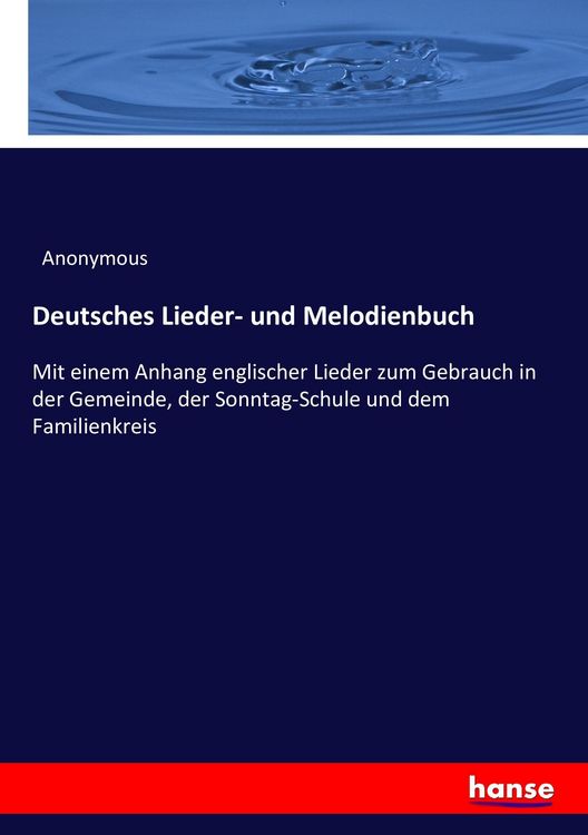 Produktbild: Deutsches Lieder- und Melodienbuch