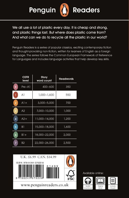 Produktbild: Penguin Readers Level 1: Plastic (ELT Graded Reader)