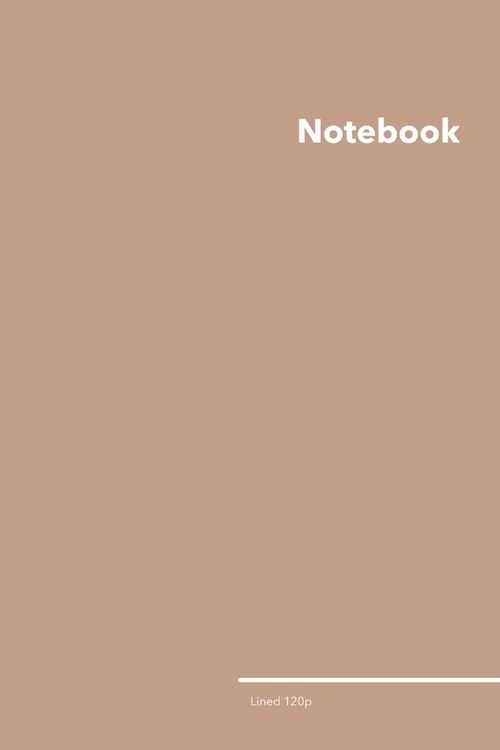 Produktbild: Lined College Ruled Notebook