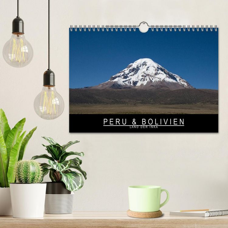 Produktbild: Peru & Bolivien - Land der Inka (Wandkalender 2026 DIN A4 quer), CALVENDO Monatskalender