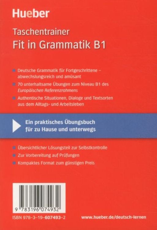 Produktbild: Fit in Grammatik B1