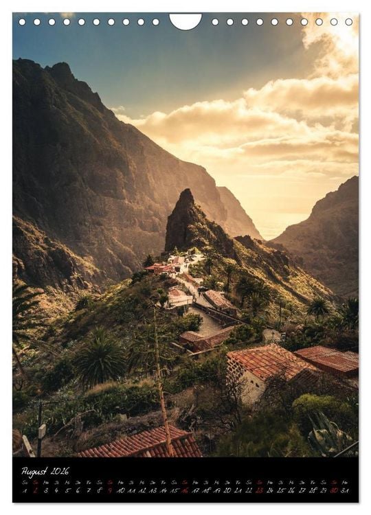 Produktbild: Teneriffa Eine Rundreise (Wandkalender 2026 DIN A4 hoch), CALVENDO Monatskalender