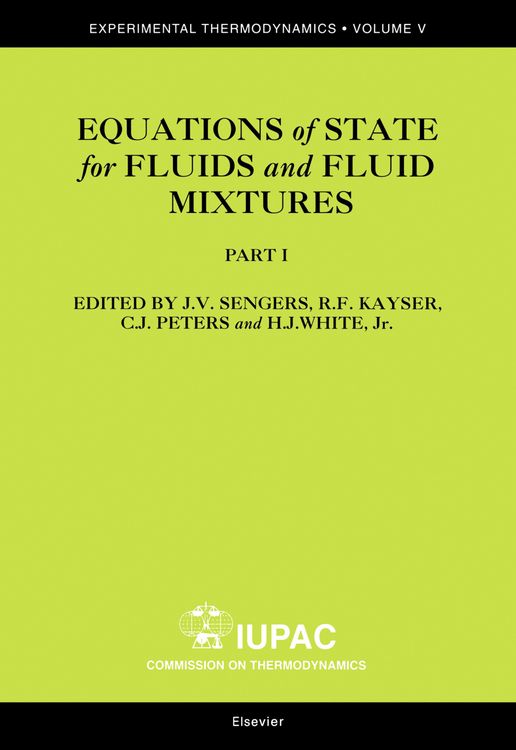 Produktbild: Equations of State for Fluids and Fluid Mixtures