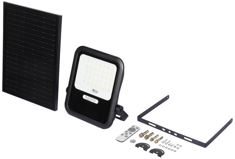 Produktbild: Sygonix SY-6313014 Solar-Wandstrahler 20W Leuchtfarben: Warmwei&szlig;