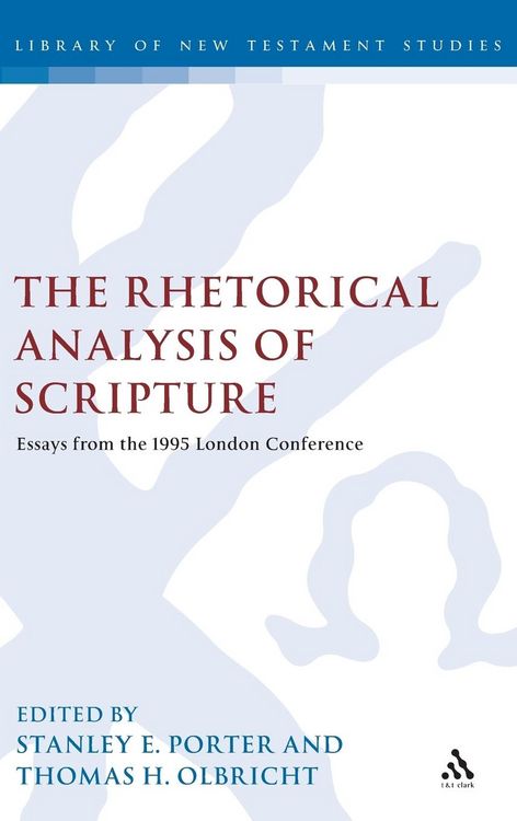 Produktbild: The Rhetorical Analysis of Scripture