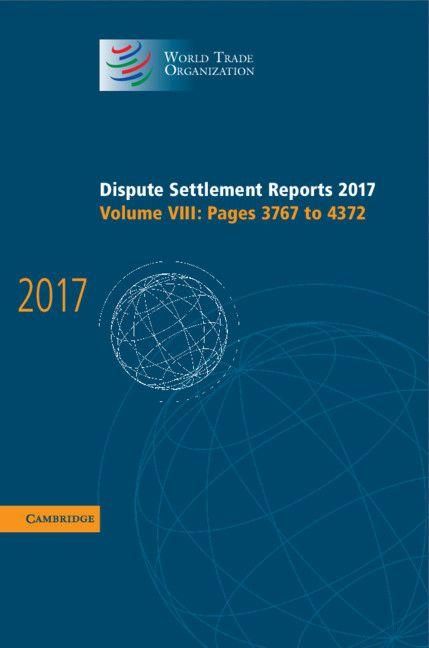Produktbild: Dispute Settlement Reports 2017