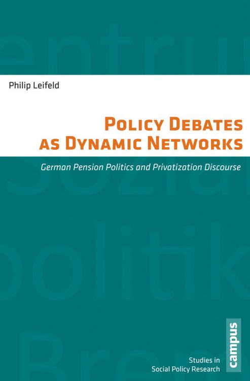 Produktbild: Policy Debates as Dynamic Networks